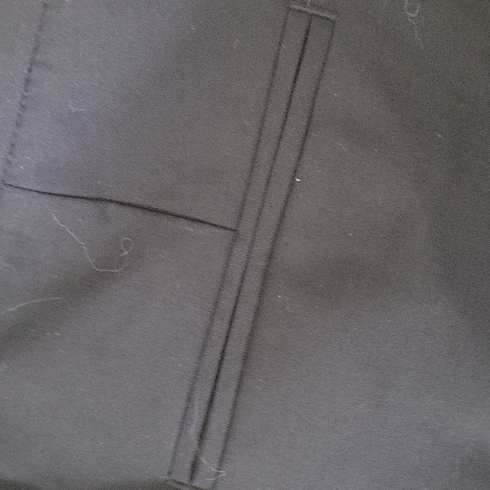 Lafayette 148 New York Black Stretch Wool Trousers Size 6 - Picture 5 of 7